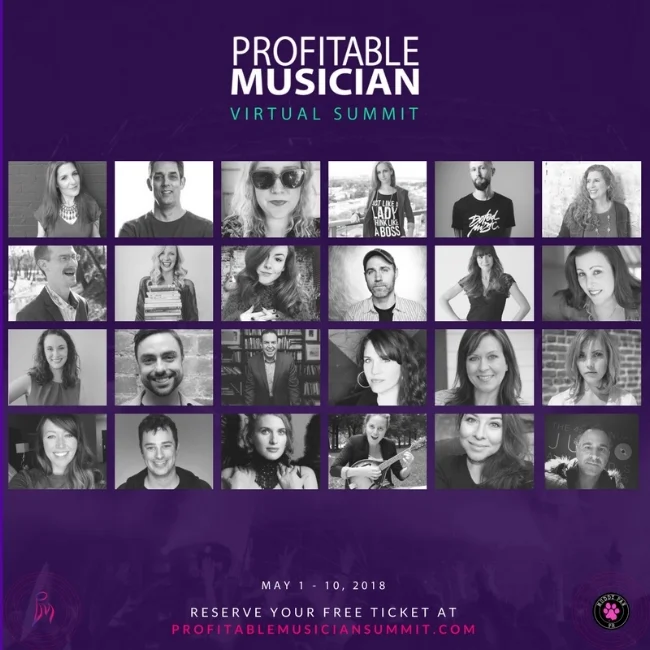profitable musician summit bree noble music industry event virtual summit 