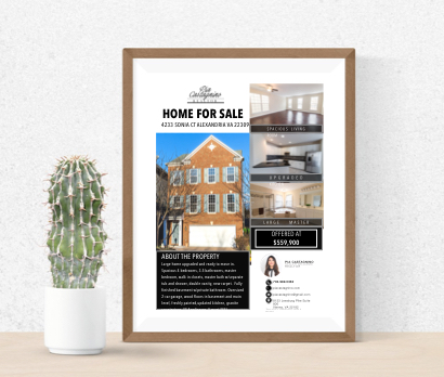 Beautifully designed flyers