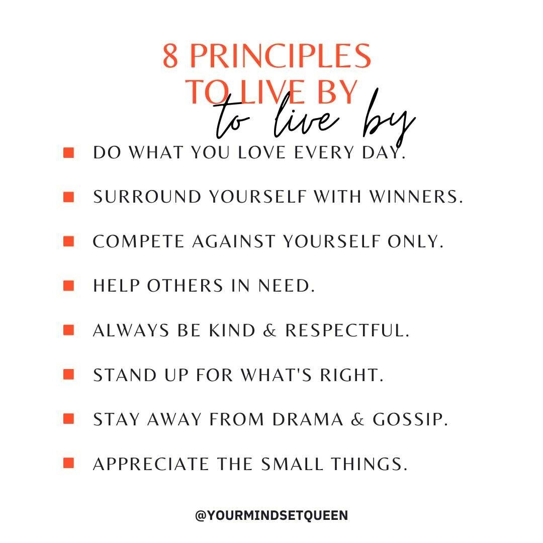One of the best lessons I had to learn was to get clear on my core principles I wanted to live
by. Here&rsquo;s 8 of mine! Which one of these resonate with you?
Save this post as a reminder!
Love, Ash
💕✨