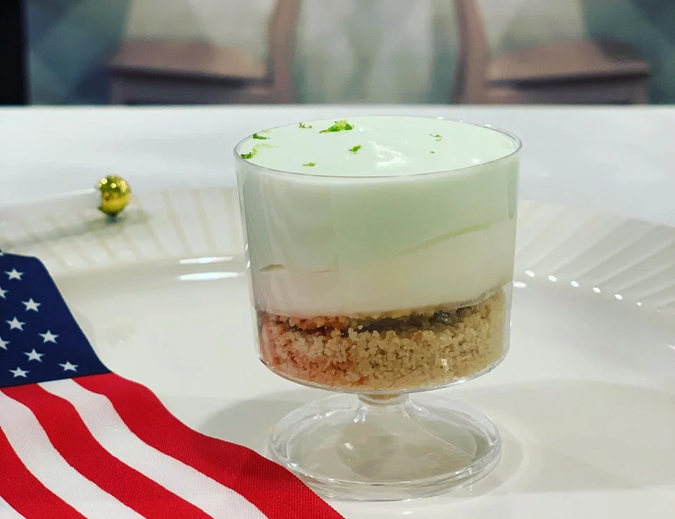 "Free Lime Cheesecake" 4th of July special event