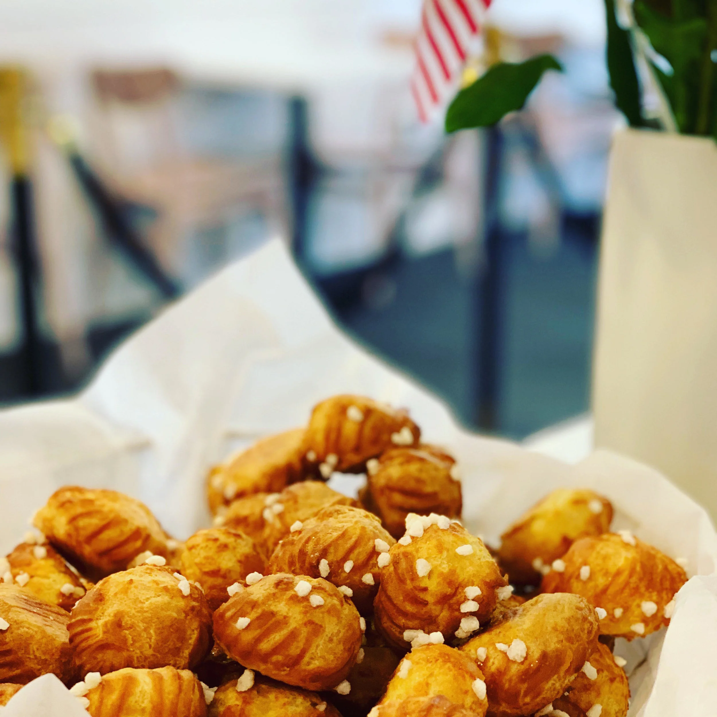 "Free Chouquettes" 4th of July special event