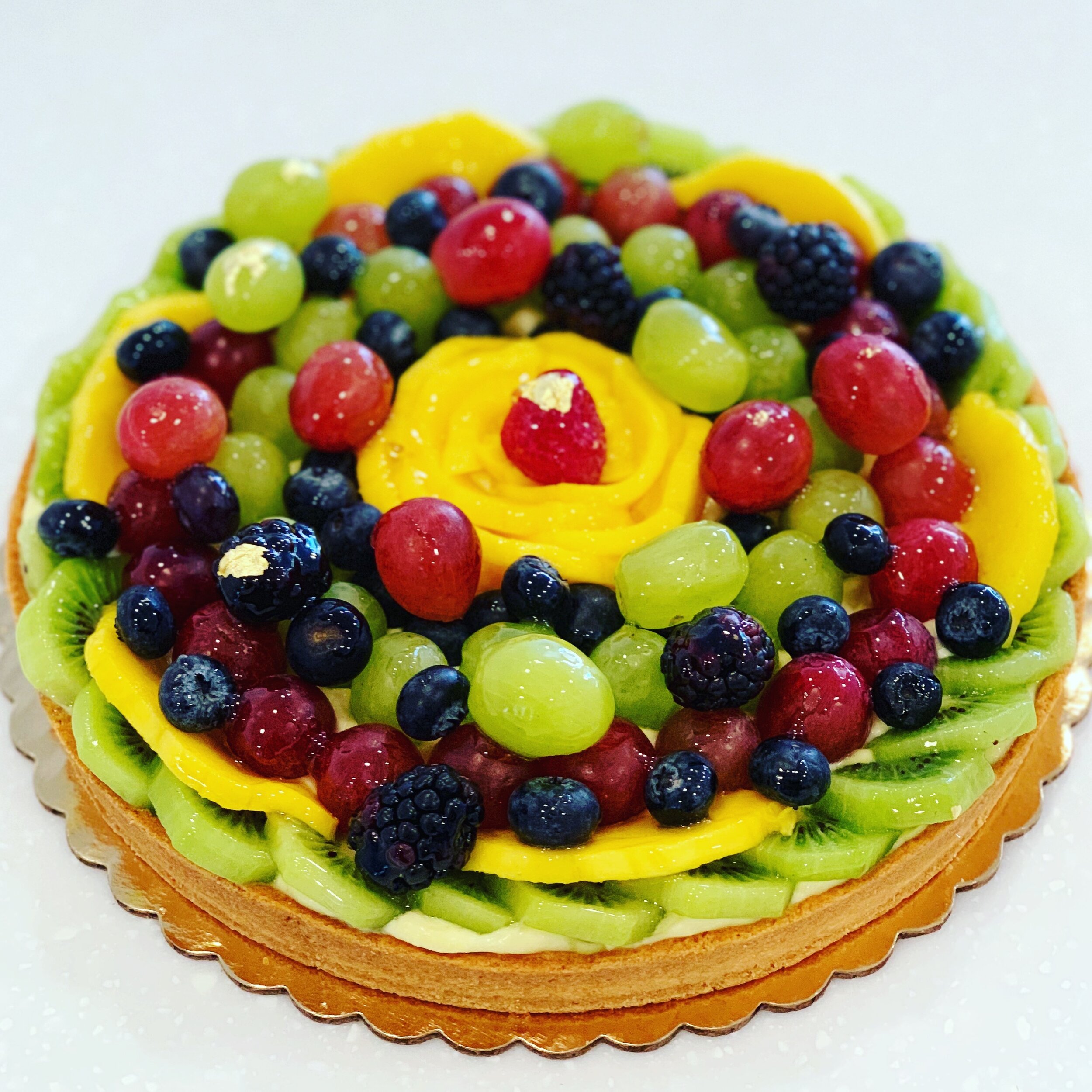 Mango Kiwi Tart