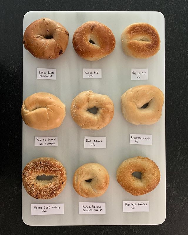 After years of bagel research, it&rsquo;s finally time to clean out our freezer. We wanted to give thanks and pay tribute to all the amazing bagel bakers who inspired and fed us. Thanks for the carbs. Not pictured (because we ate them all) but very d