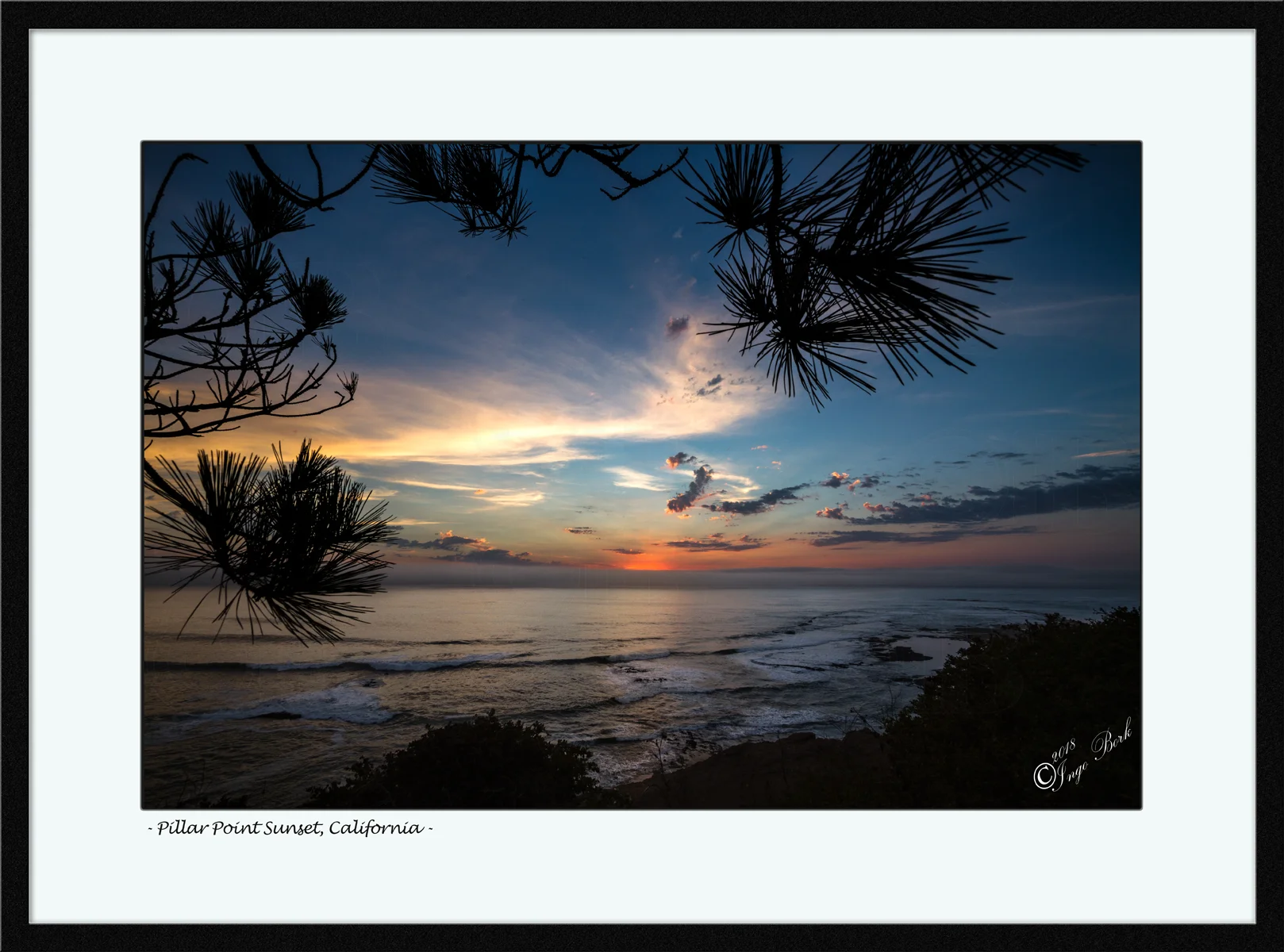 Pillar Point Sunset, California