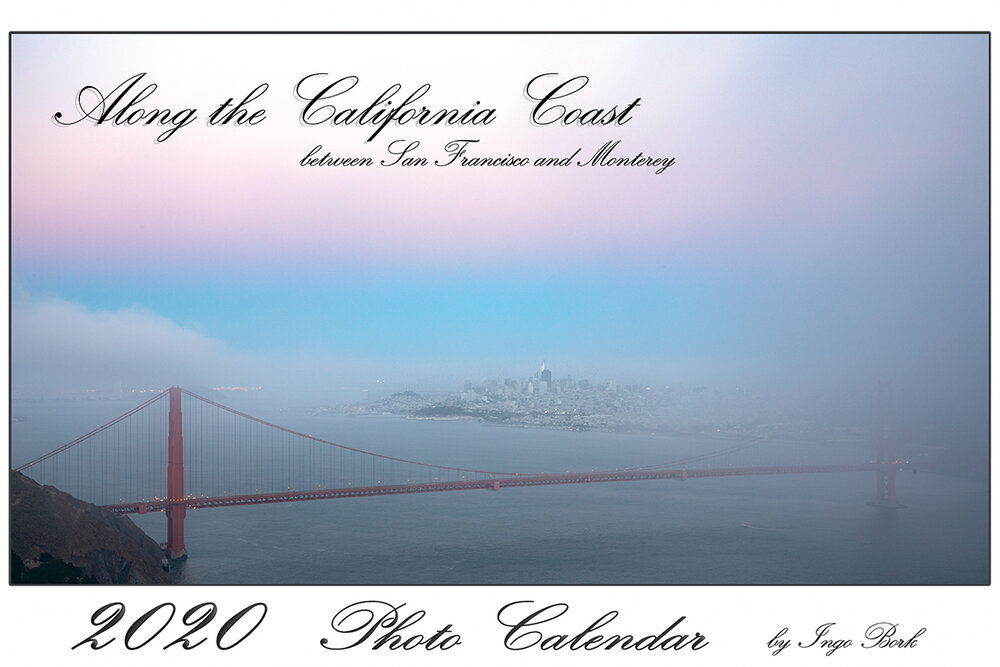 Golden Gate in Sunset Fog