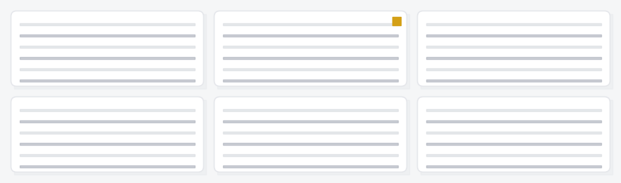 Grid of submitted permit documents