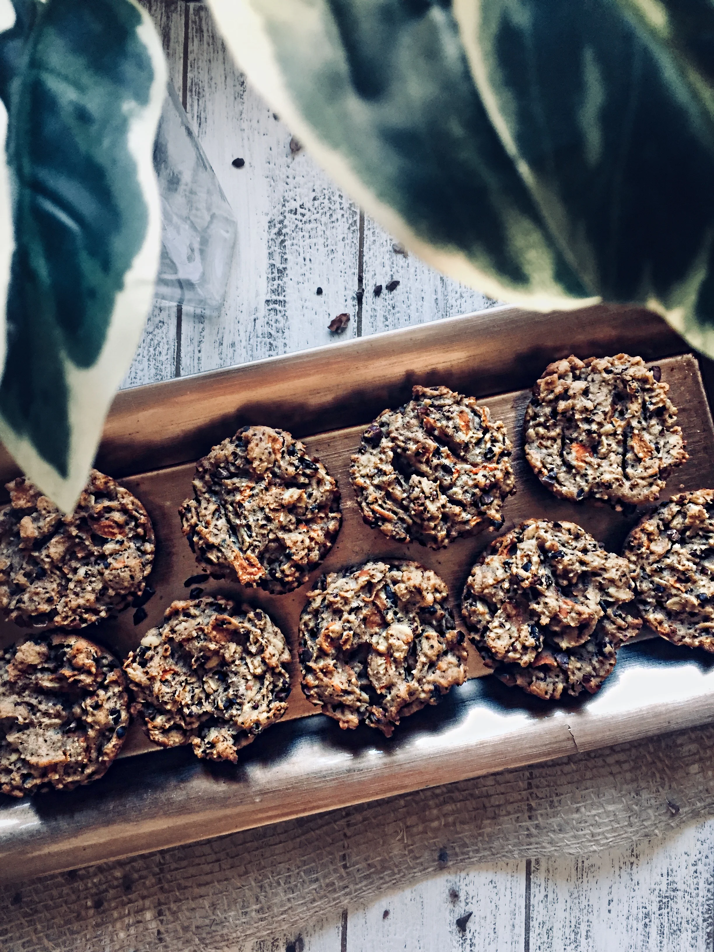 Carrot Coconut Cacao Muffins