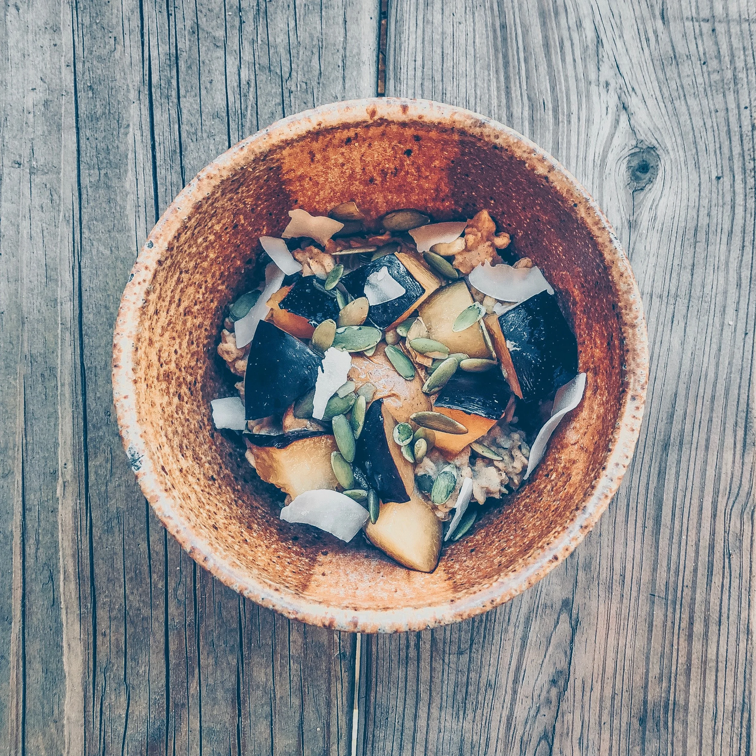 Peanut Butter Plum Oats