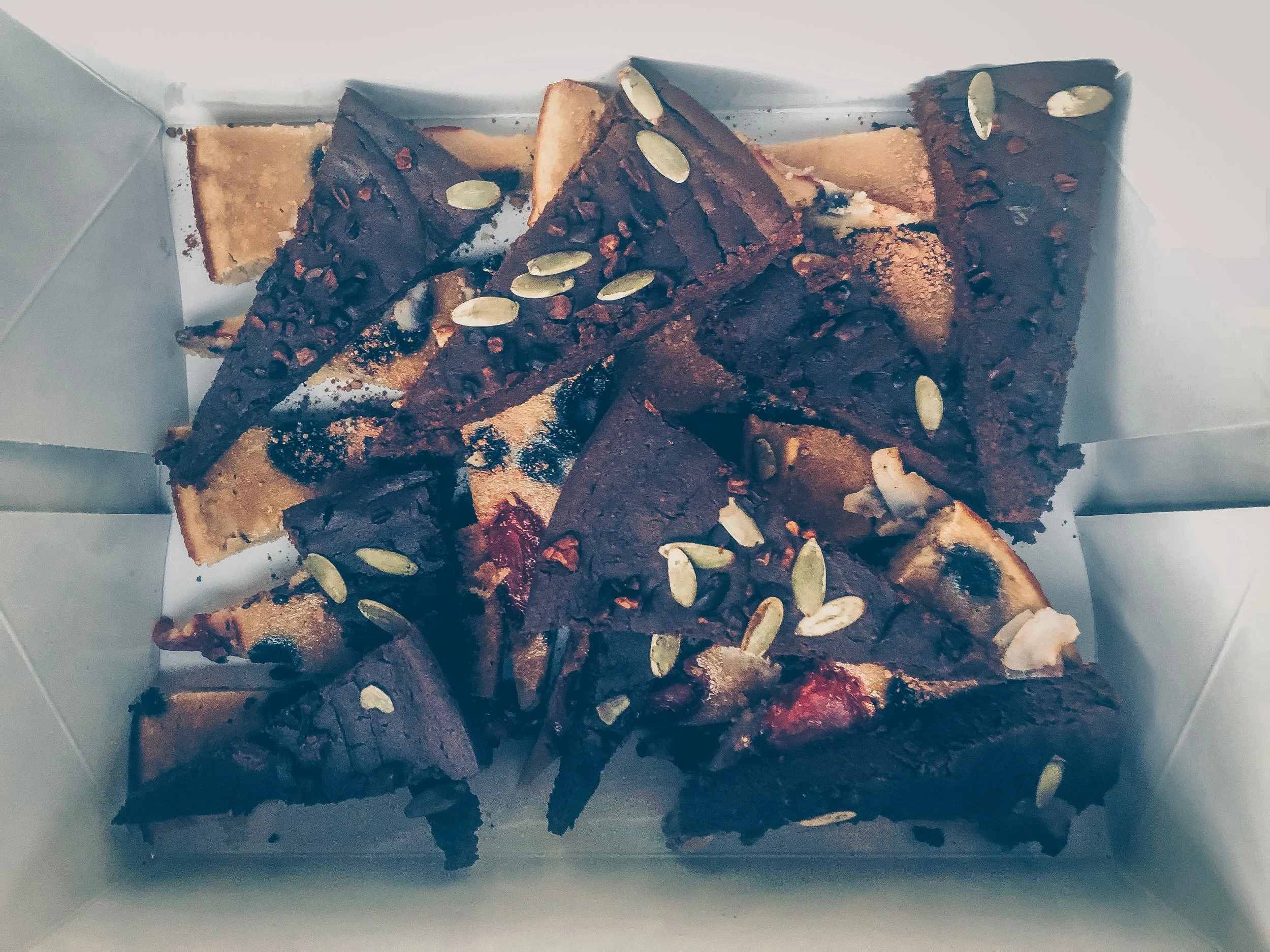 Blender Black Bean Brownies + Blender Chickpea Blondies