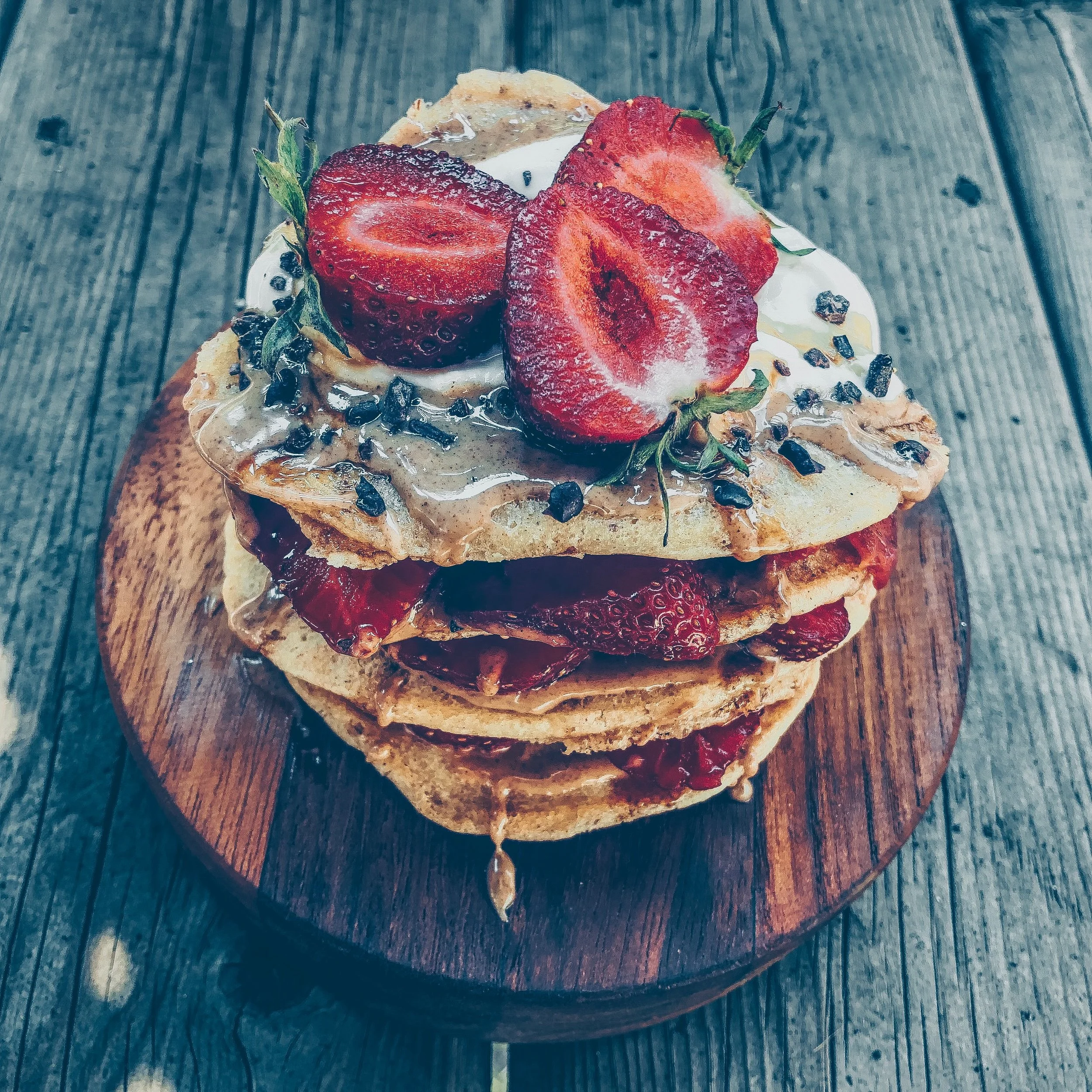 Strawberry Shortcake Pancakes
