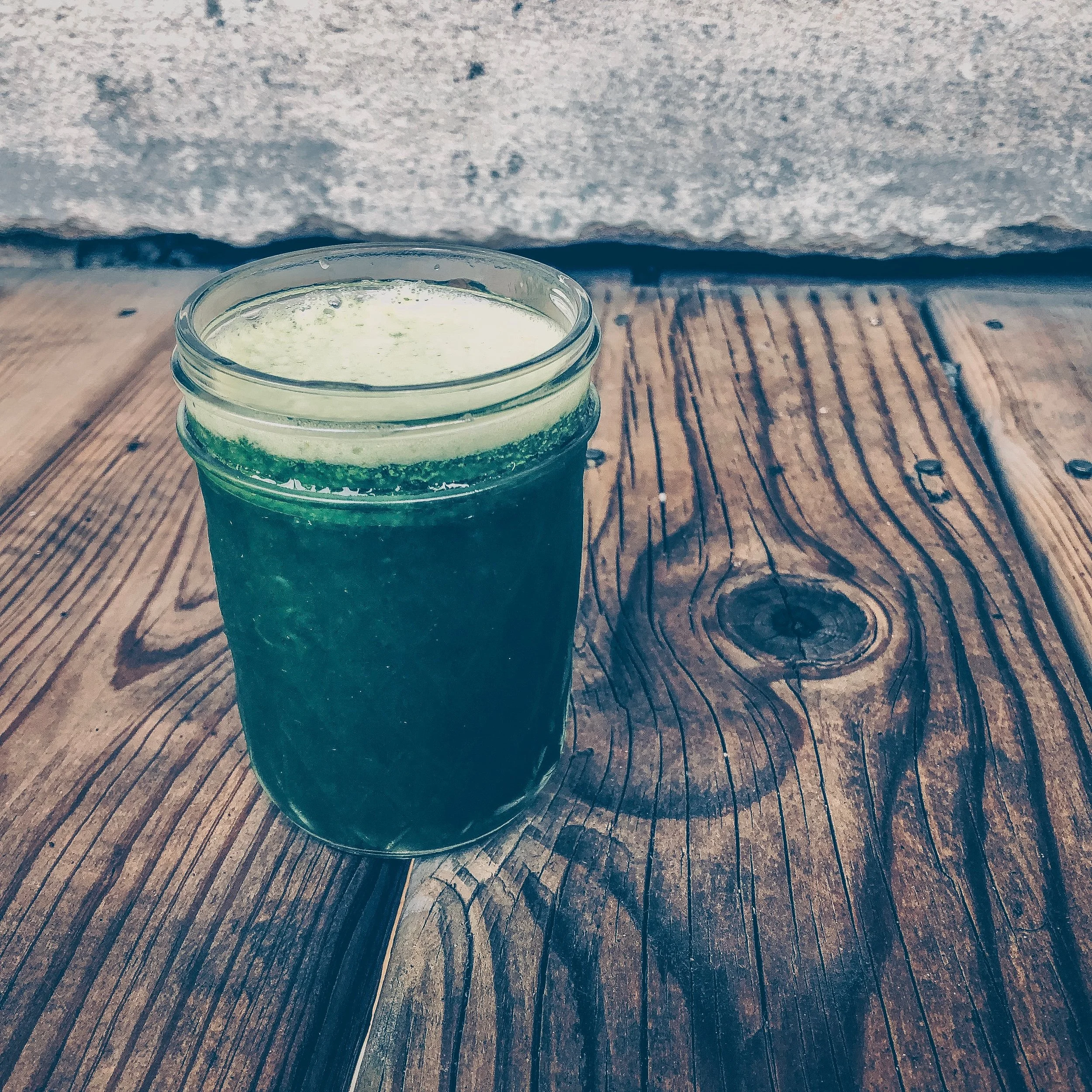 Orange Mint Blender Juice