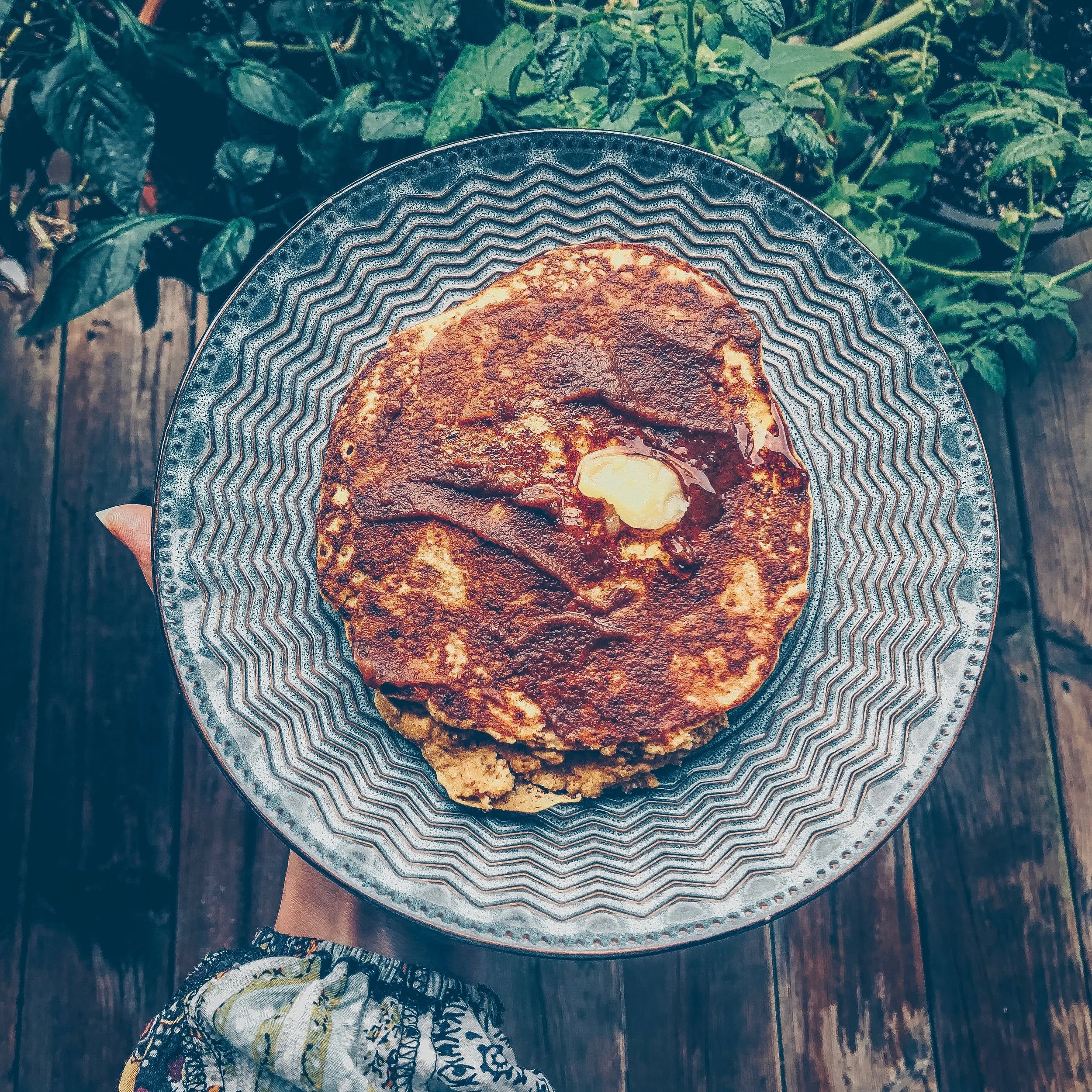 Simple Pumpkin Pancake