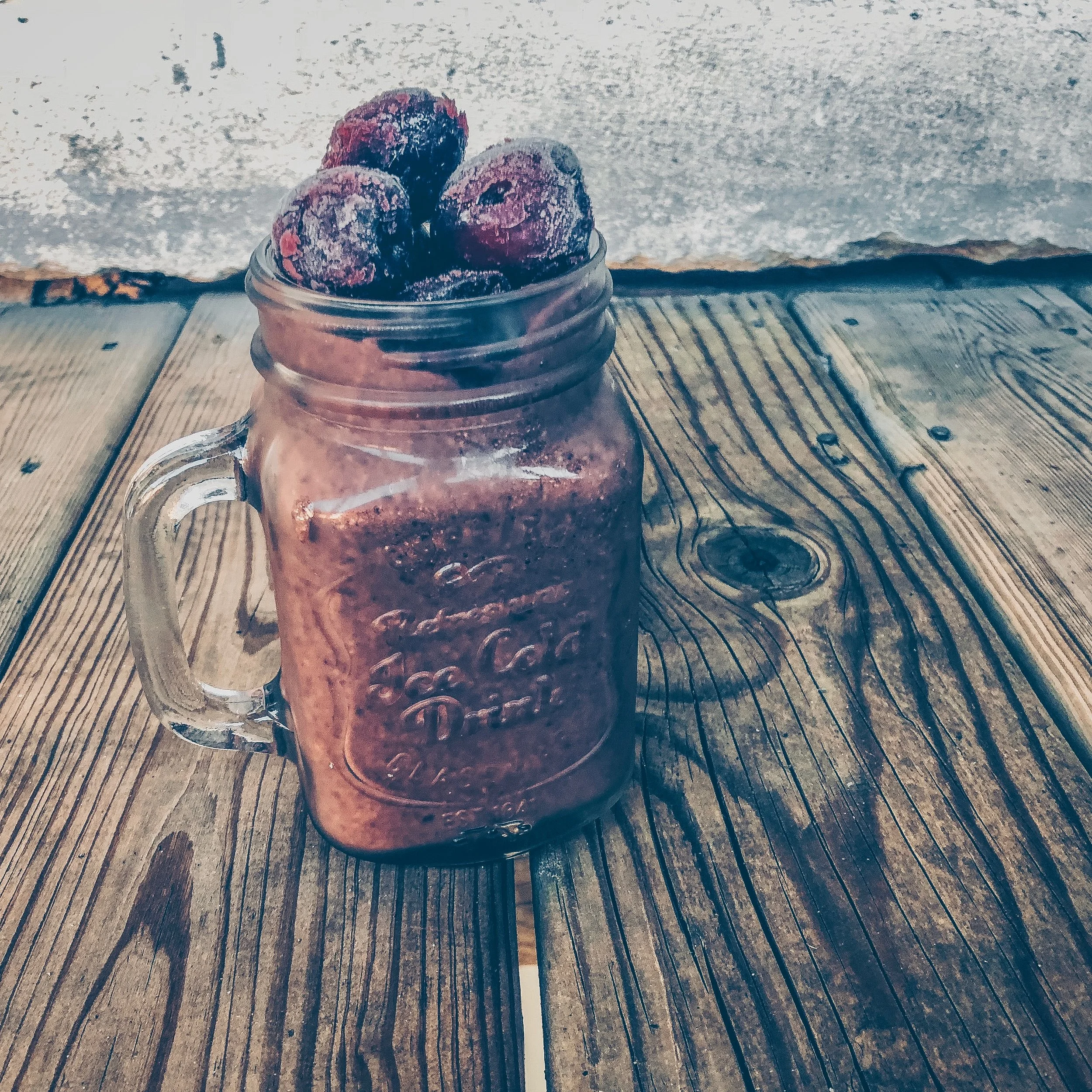 Chocolate Cherry Seed Cycling Smoothie