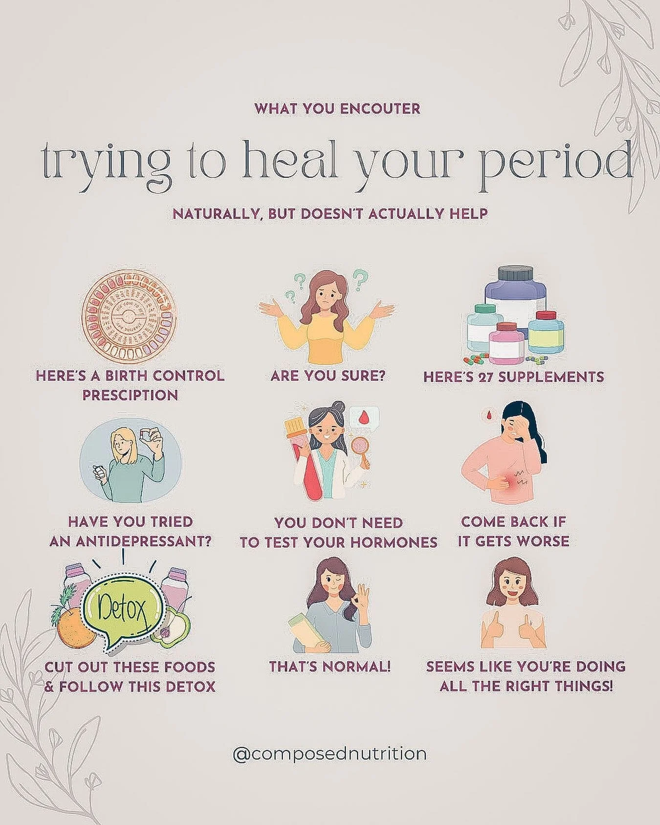 13 Signs of Low Progesterone — Composed Nutrition | Hormone, PCOS ...