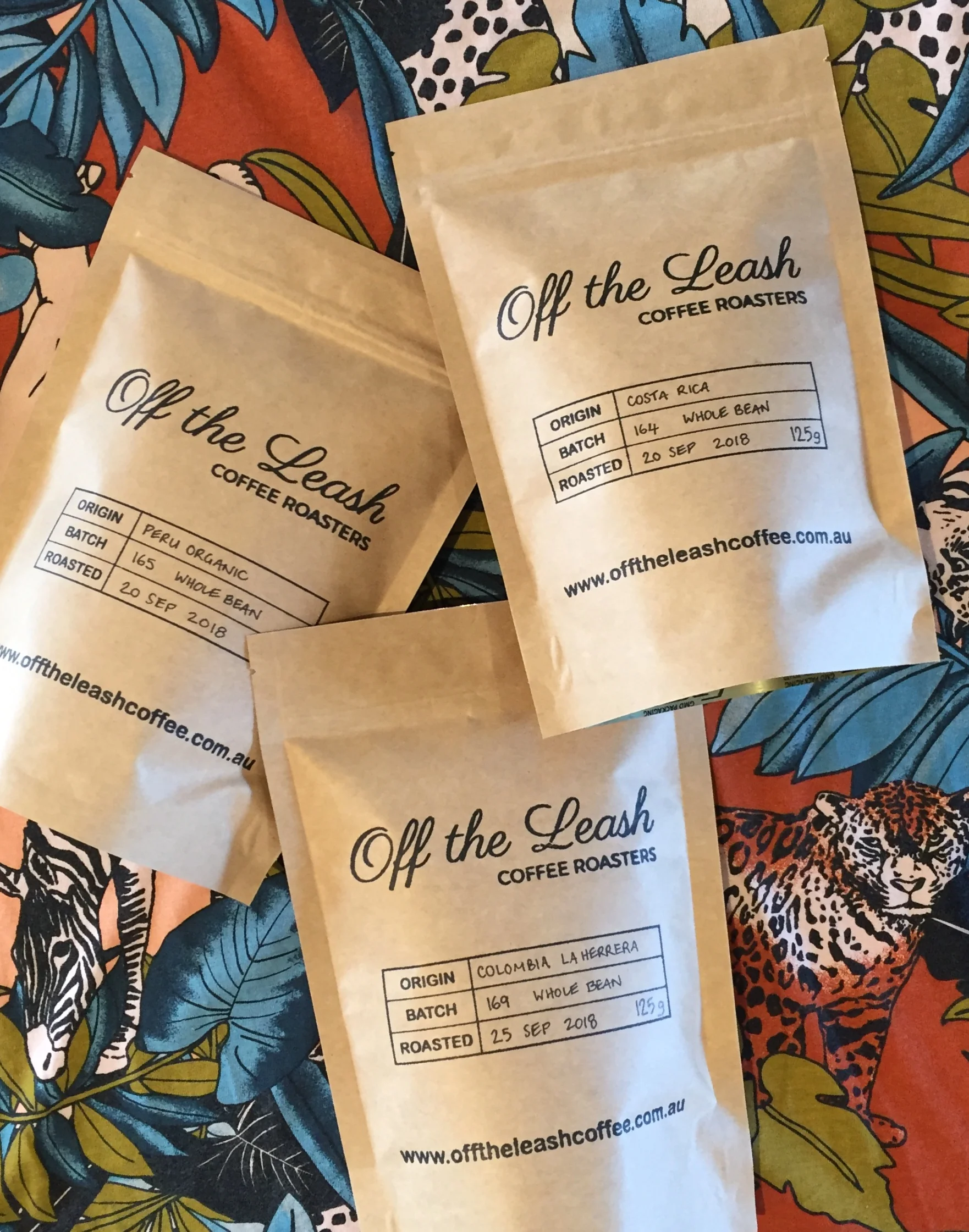 Sampler Pack Fresh Roasted Coffee Beans Bunbury WA