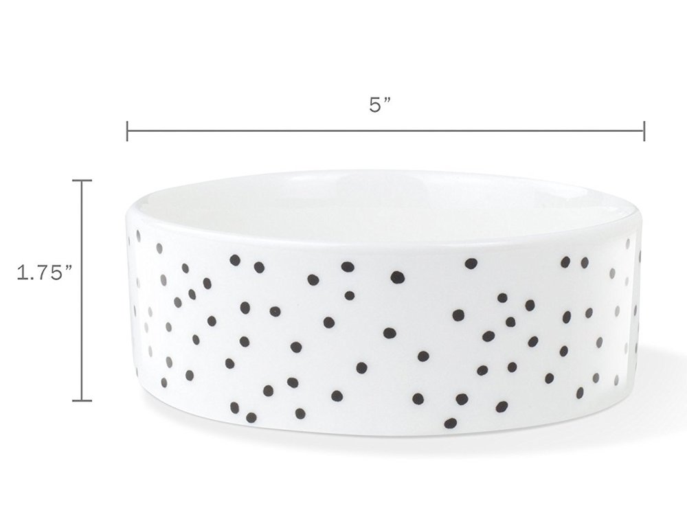 Pink Trellis Dog Bowl (Small) — Spotted Blue