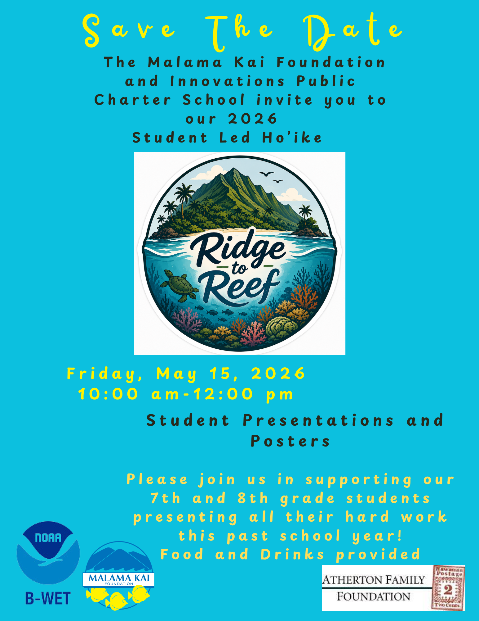 Ridge to Reef Student Led Ho'ike