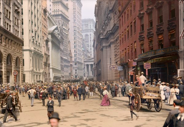 New York City - Early 1900s (Colorized) ( Photo: History in Pictures )