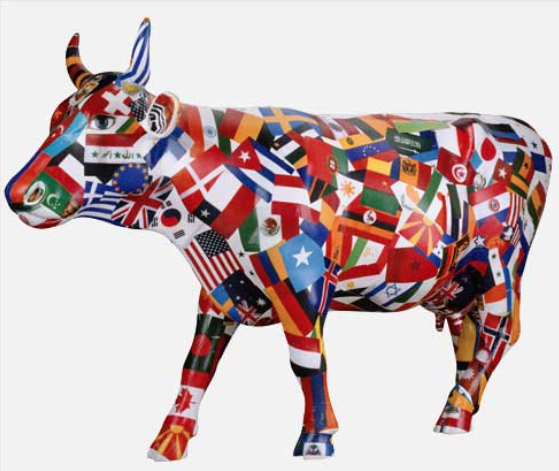Cultural Cow Crossing. Photo credit: Cow Parade .