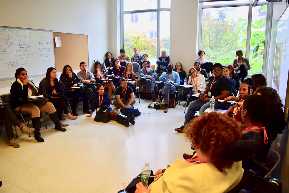 Full crowd at a session in Hindsight 2018