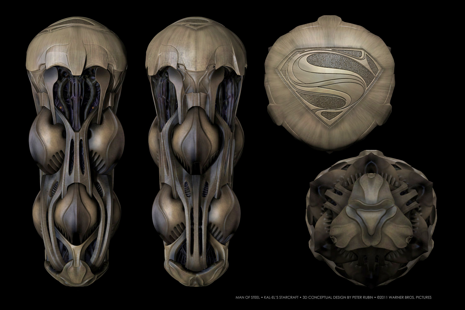 Man of Steel - Iron Rooster: Design and Concept Art.