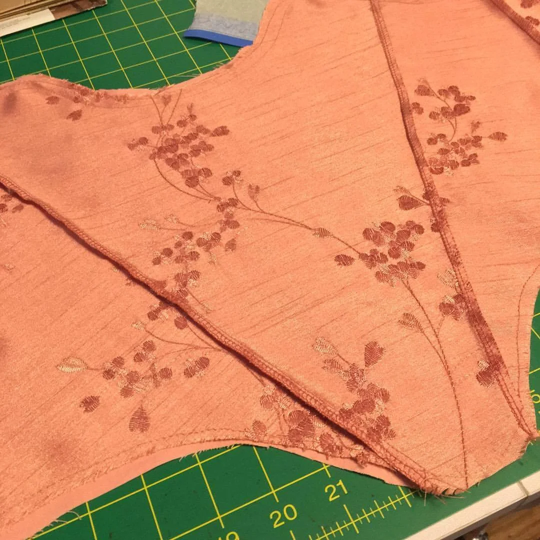 Sarah's corset after dying