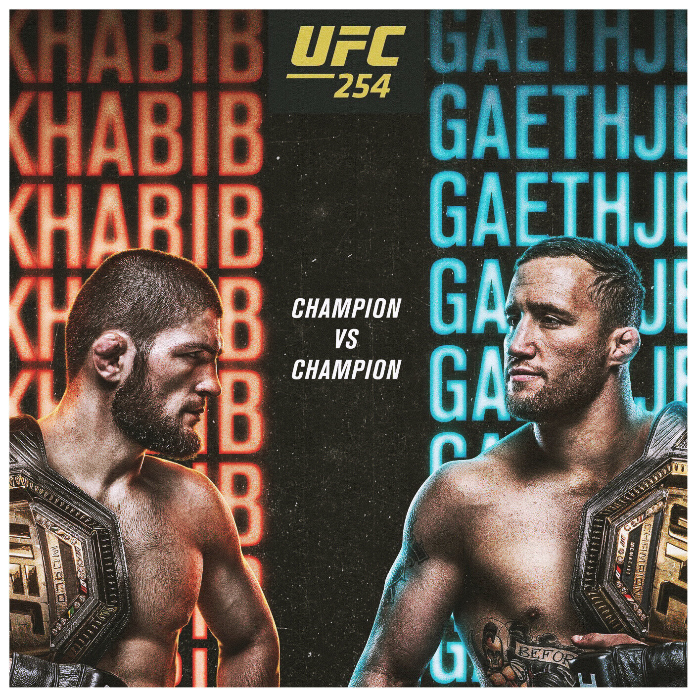 UFC 254: Khabib v. Gaethje