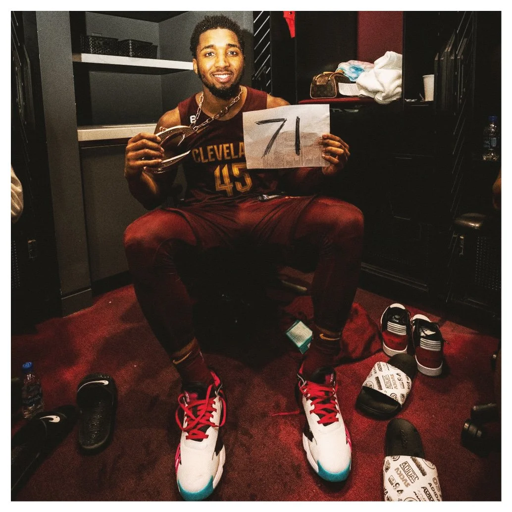 Donovan Mitchell: 71!!! Points 