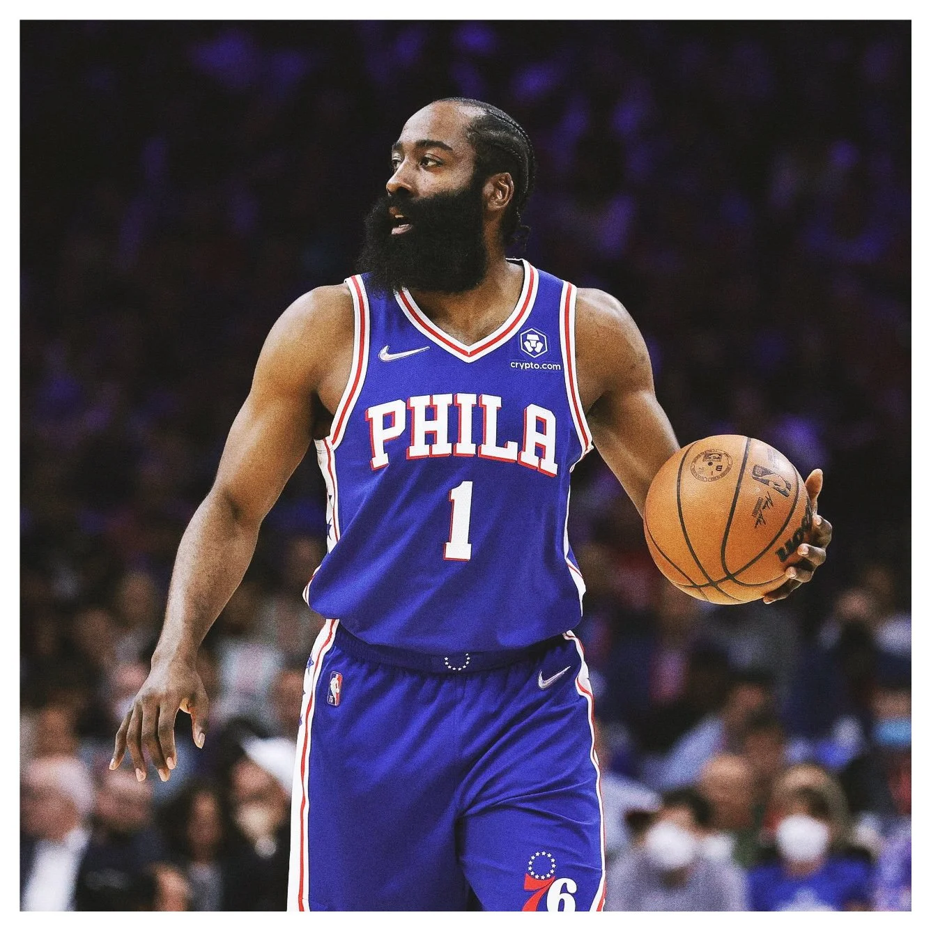 James Harden Hits Go-Ahead Triple, Sixers Even Series at 2-2