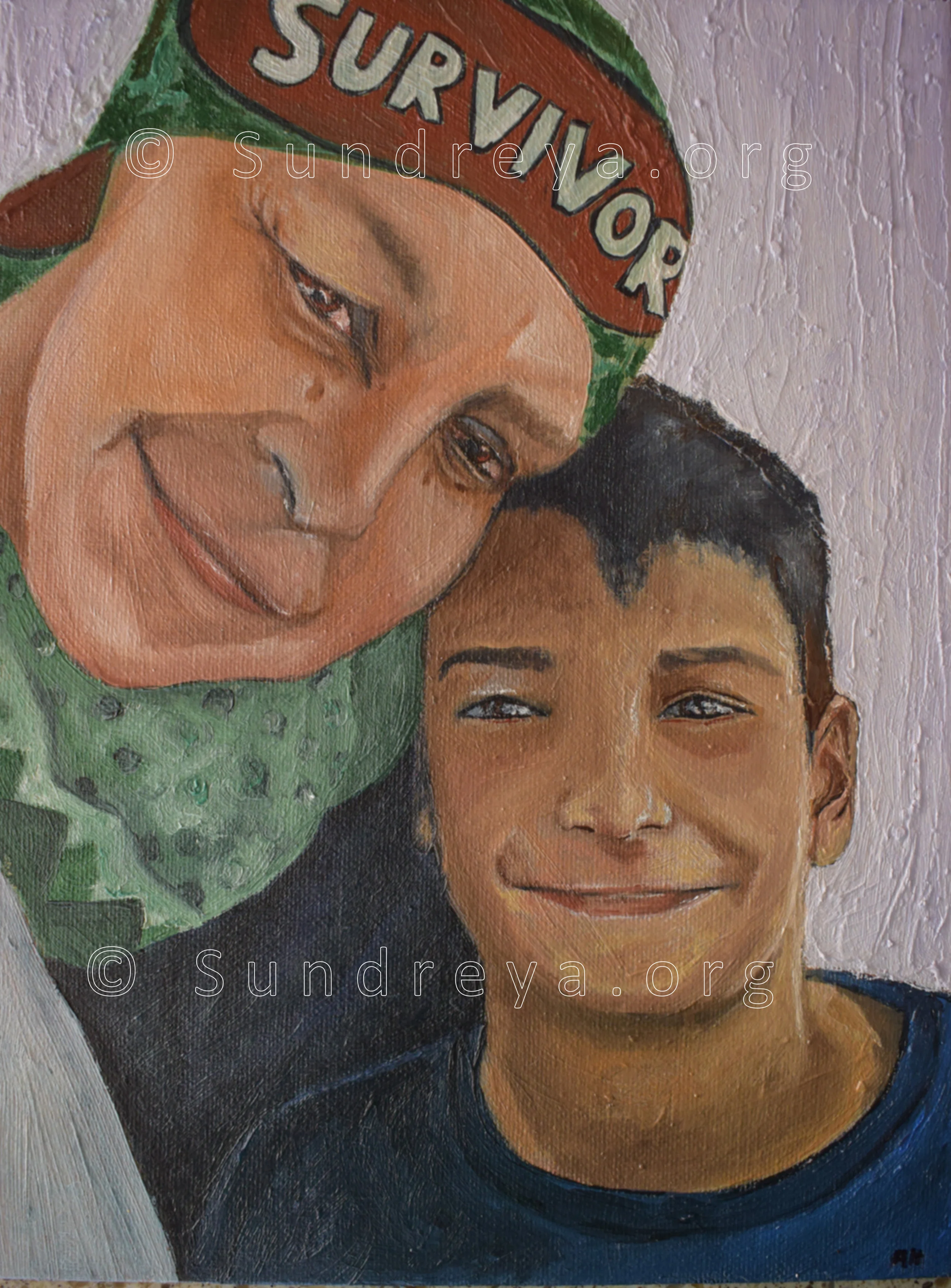 Commissioned: In Loving Memory of Ginet, 9 x 12" canvas panel, oil