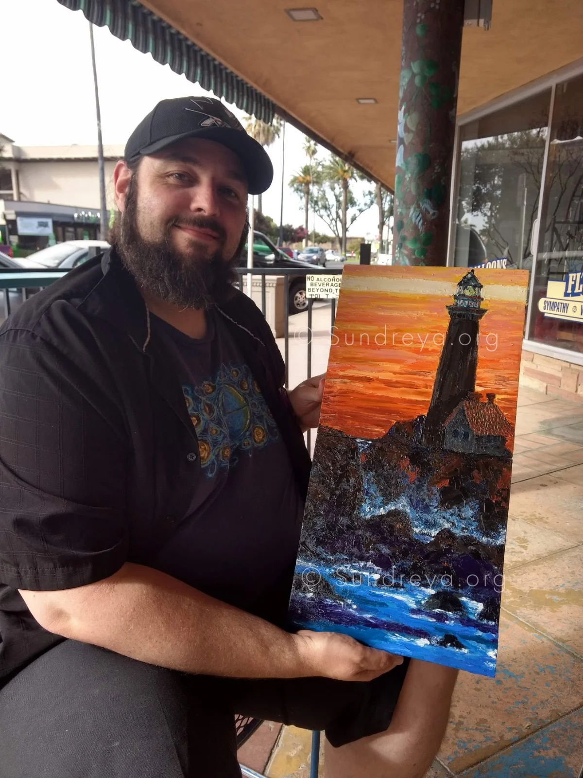 Commissioned: Pigeon Point diptych, acrylic on 12 x 24” canvas