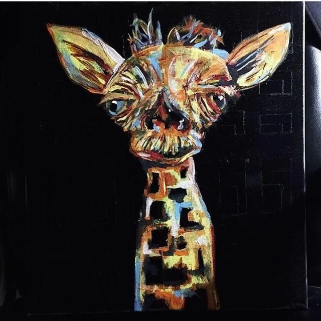 “Herbert” Acrylic on canvas
