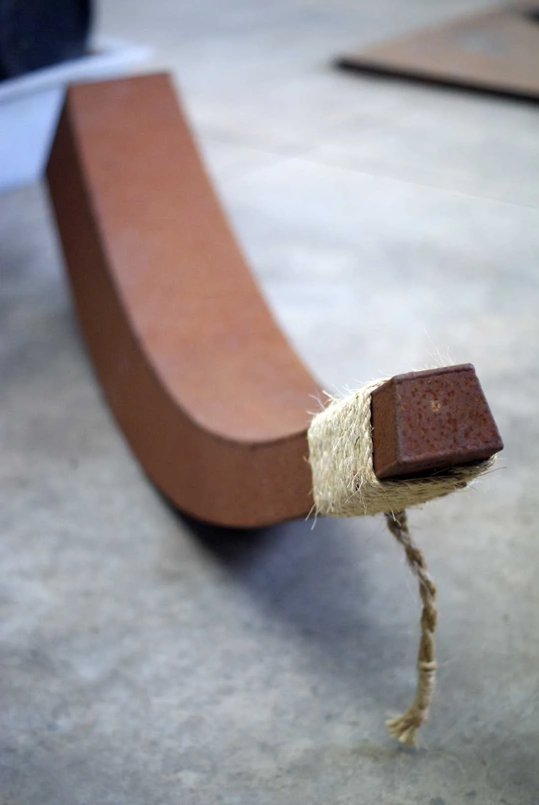 Corten steel form, Jason Dench
