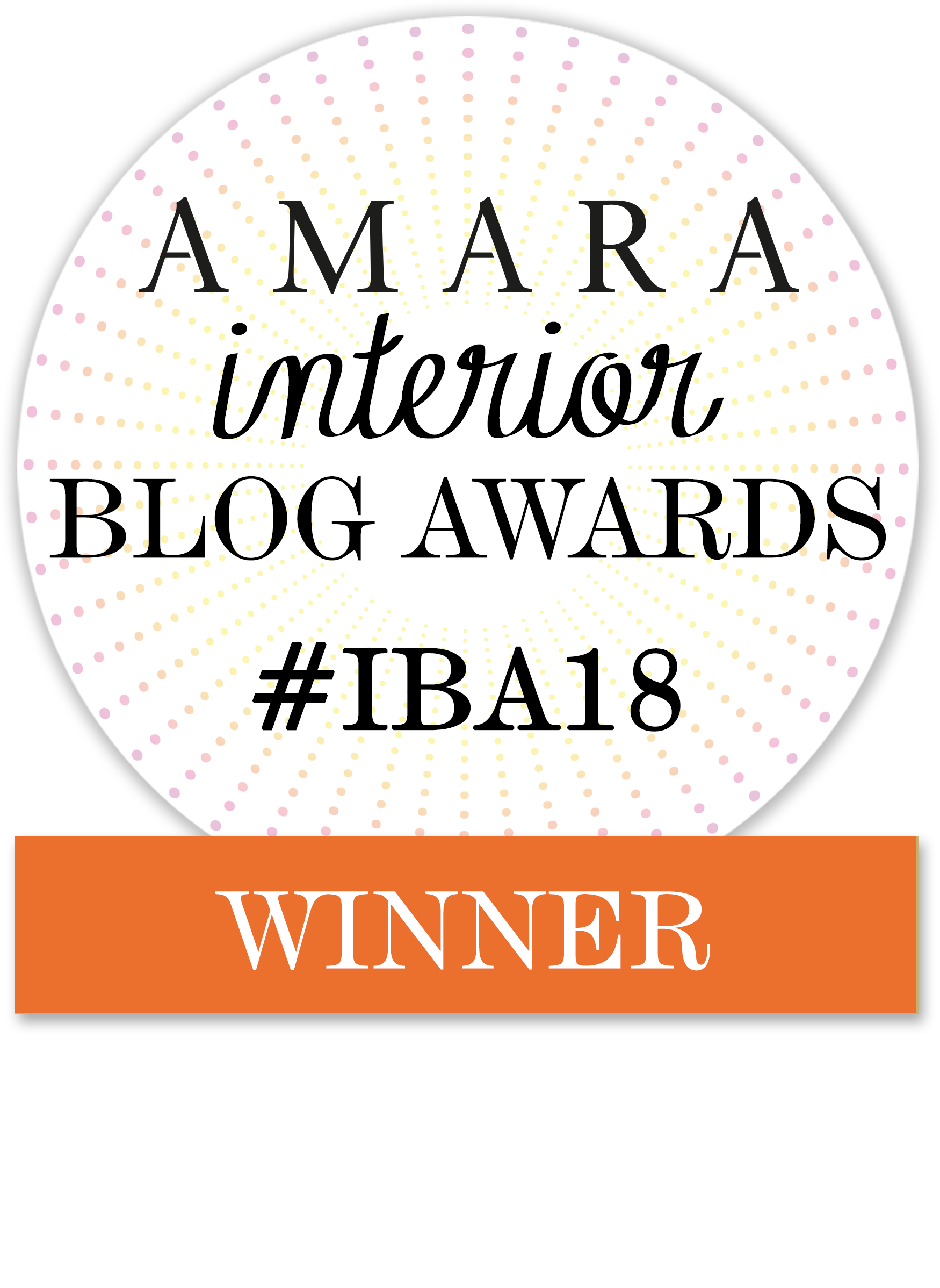 Amara Interior Blog Awards Win!