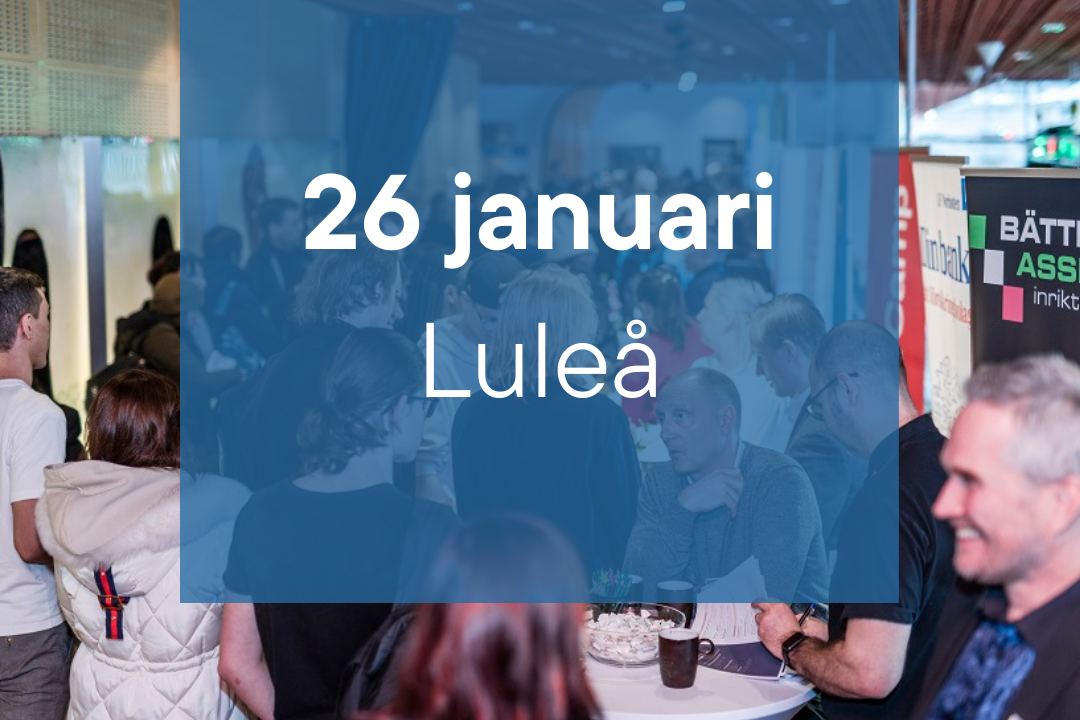 Rekryteringsträff i Luleå 