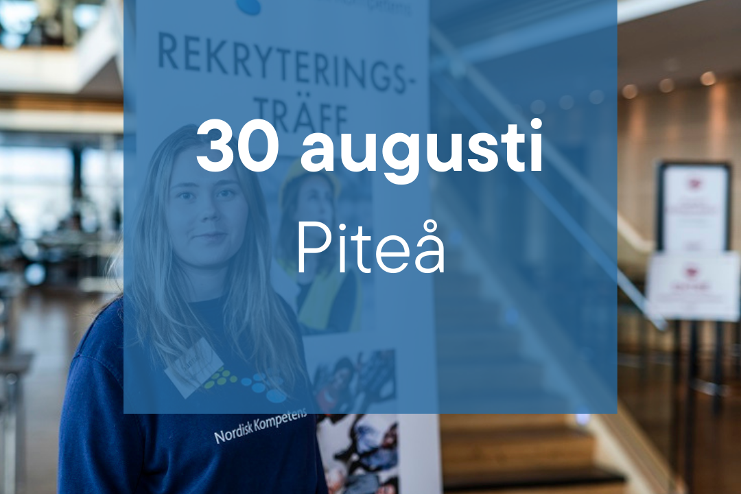 Rekryteringsträff Piteå