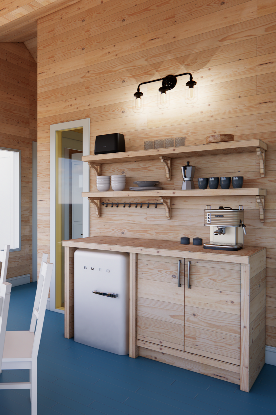 project - georgian bay island kids cabin