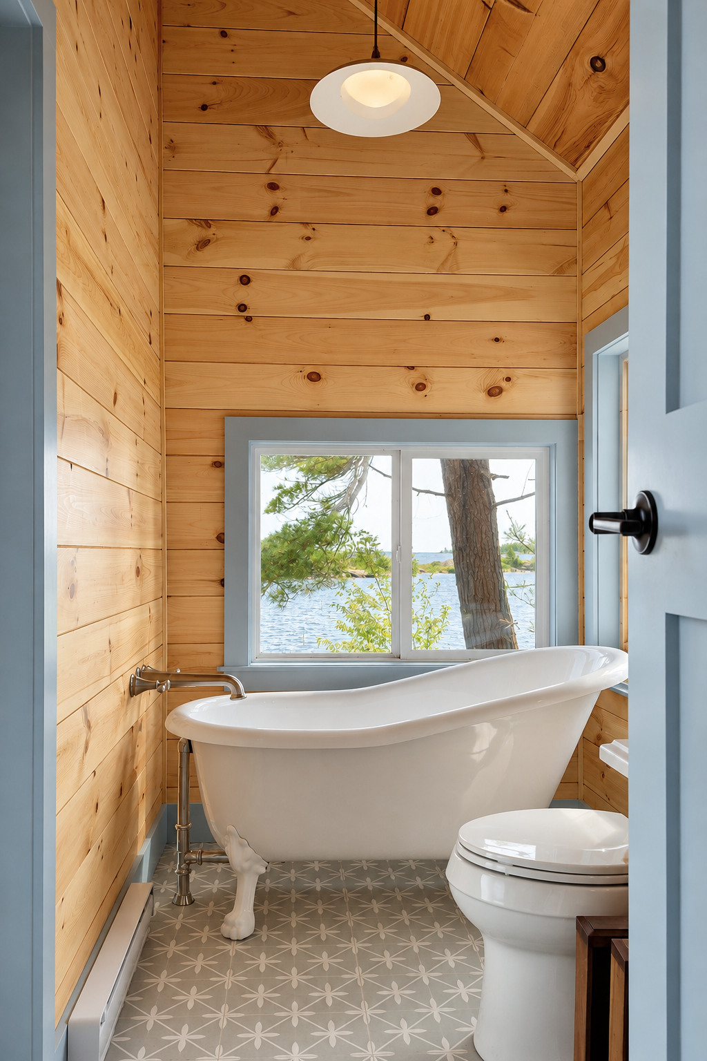 project - georgian bay island kids cabin