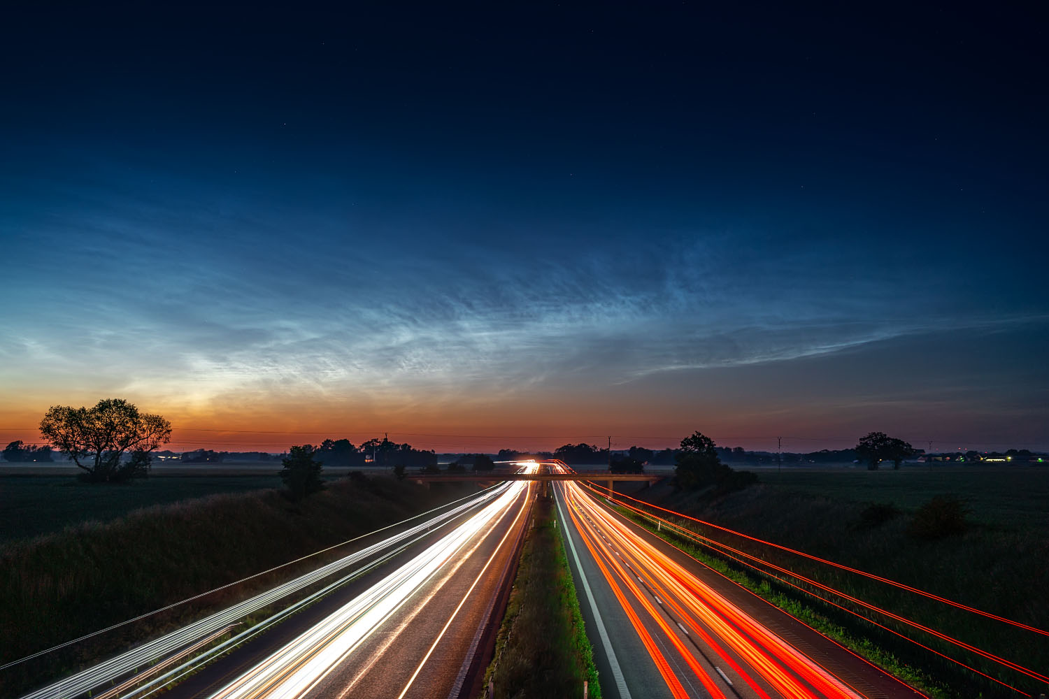 Rays of Light In the Night