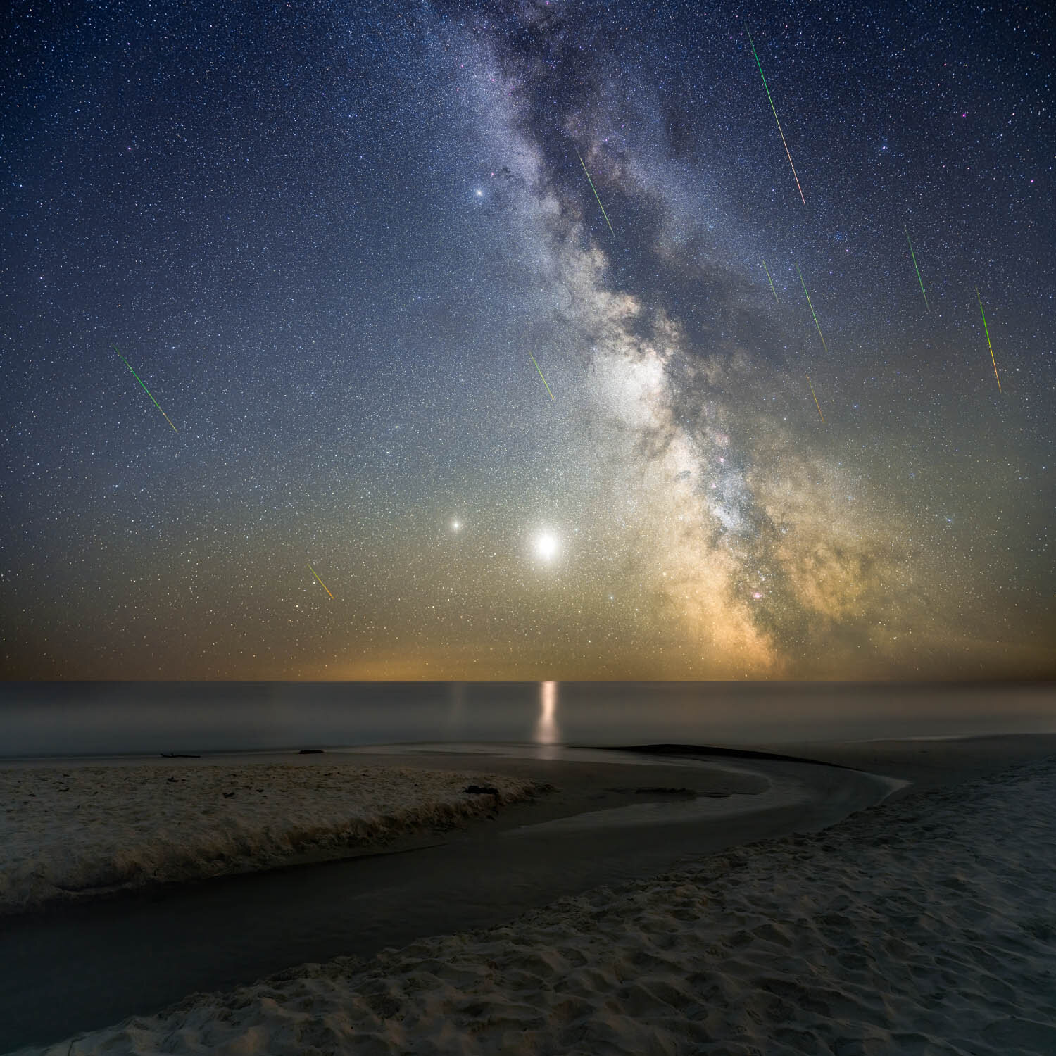 When Sand is Fireworks