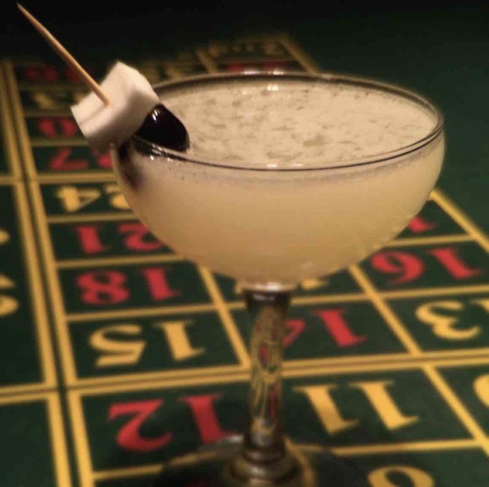 Coconut & Cherry Blossom Margarita Ingredients: 50ml Tequila, 25ml Coconut Liqueur, 25ml Fresh Lime Juice, 1Barspoon of Cherry Blossom syrup, 1 Dash of Bitters Serve: Chilled Coupe with Coconut Meat and Maraschino Cherry garnish