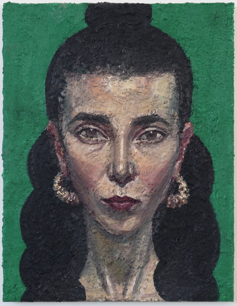 Self-portrait, Green