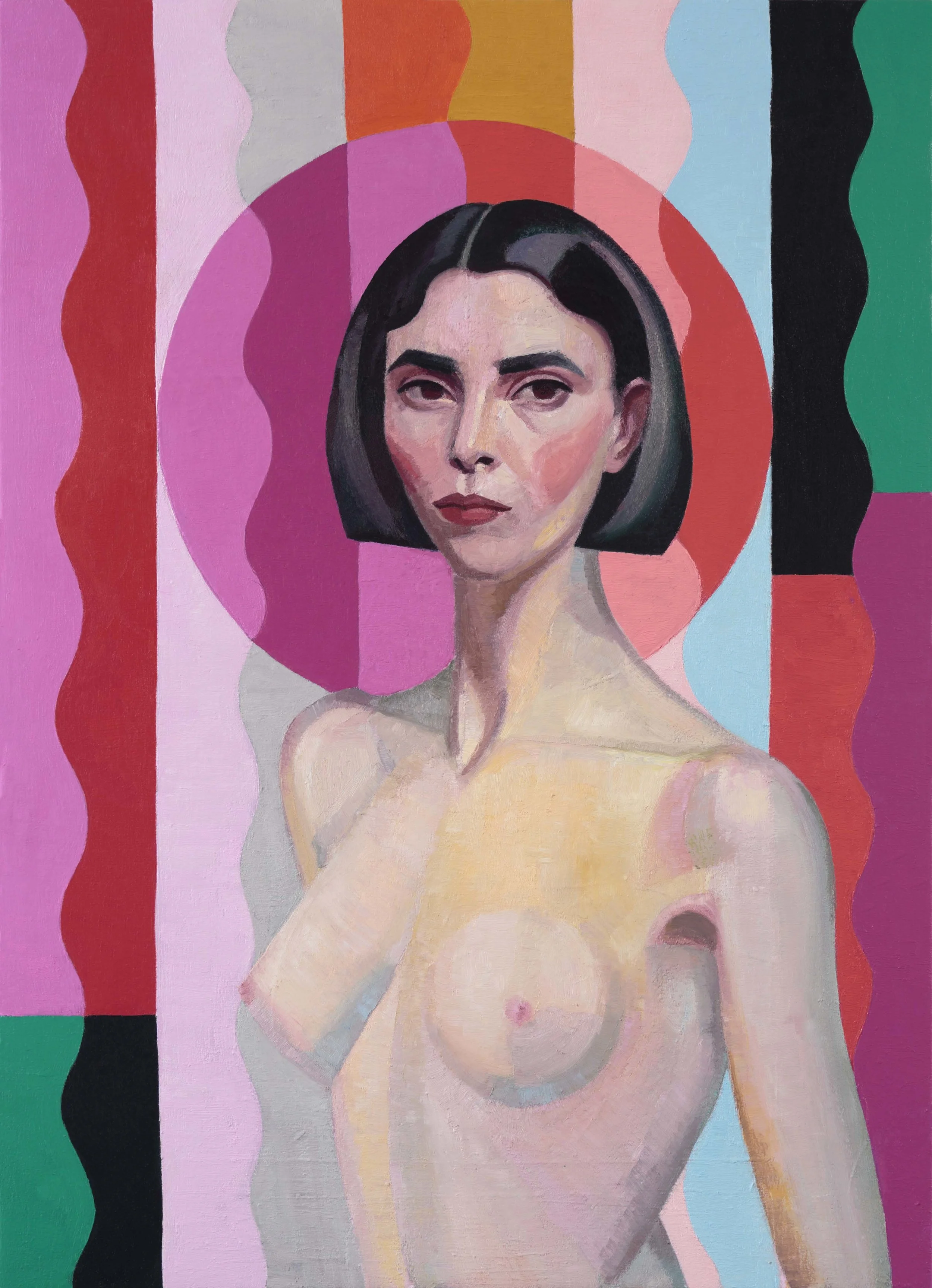 Nude Self Portrait, after Rah Fizelle