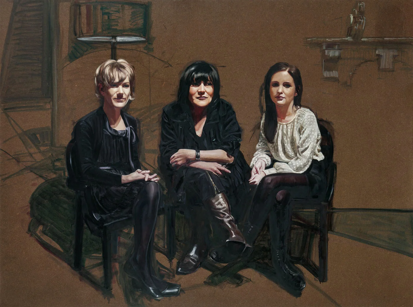 Lisa, Diane, and Romy