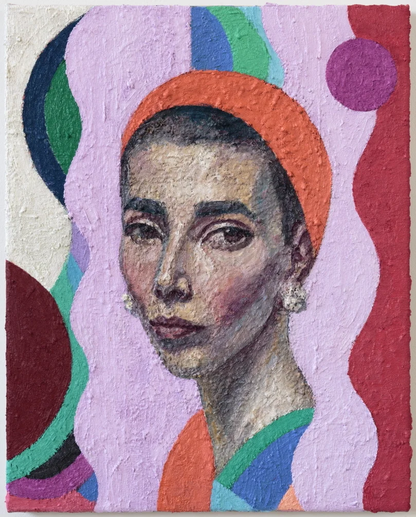 Coppersmith_Yvette_Self-portrait in Cacharel Scarf_oil on linen_51cm x 41cm_2017e_c.jpeg
