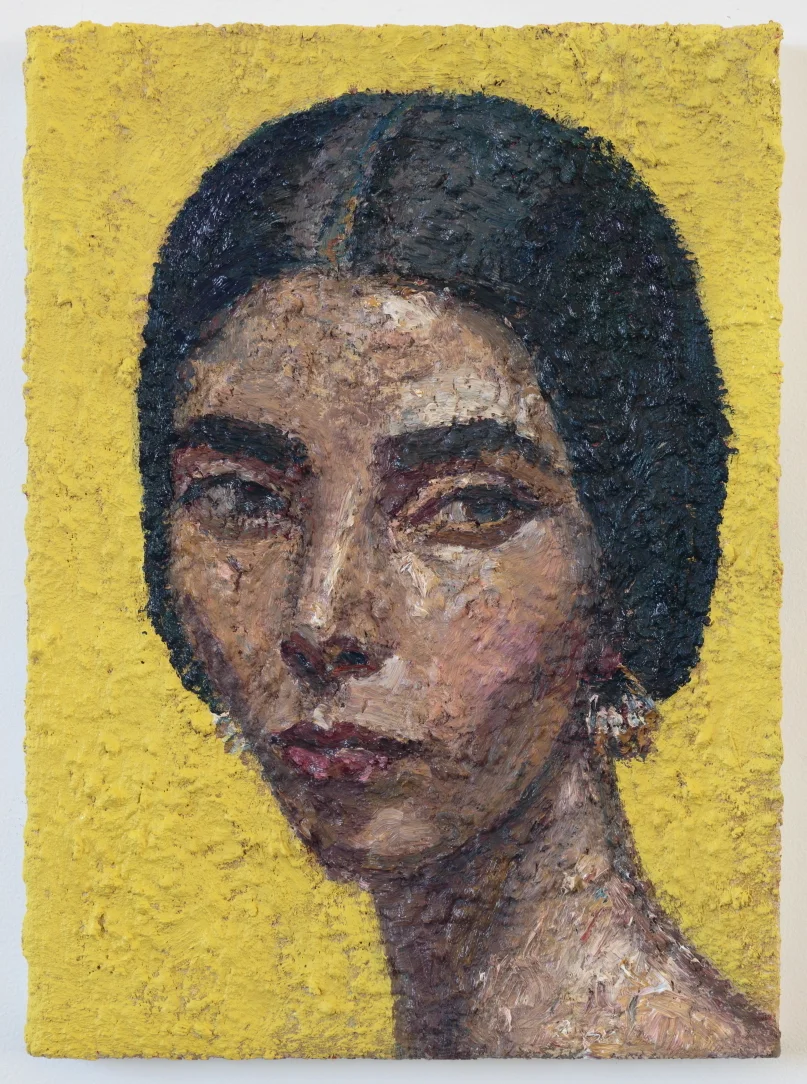 Self-portrait, Yellow