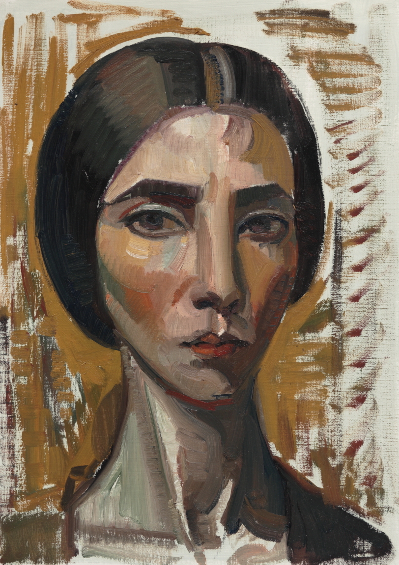 Self-portrait with Ochre