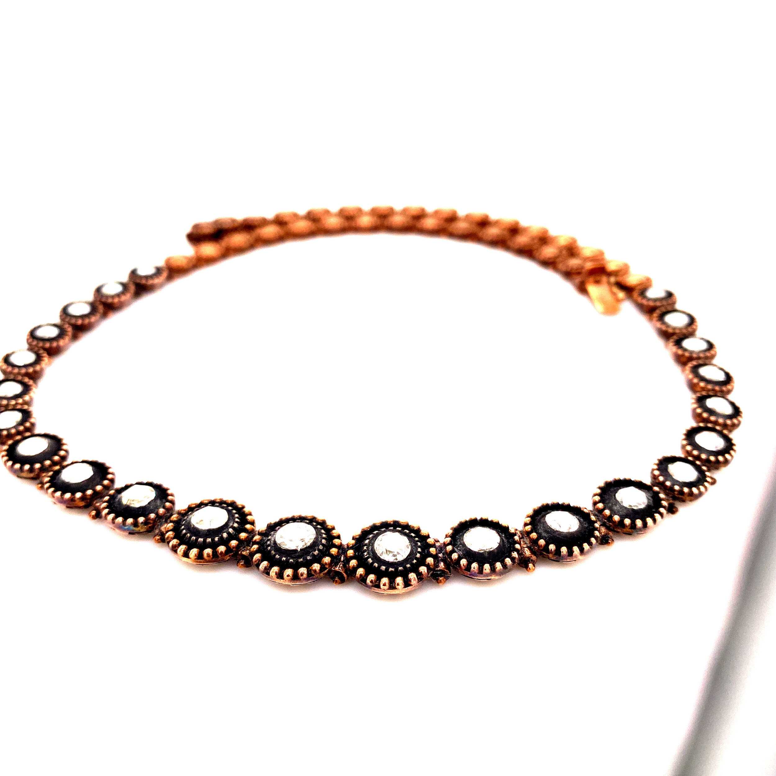 Old SCHOOL NEcklace diamond 