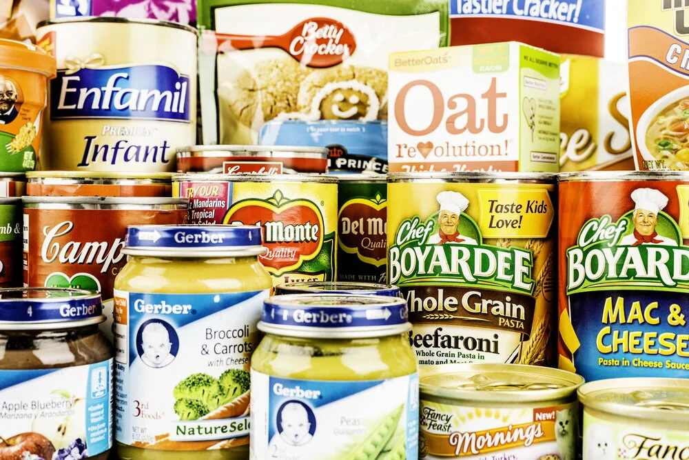 Canned and Packaged Food