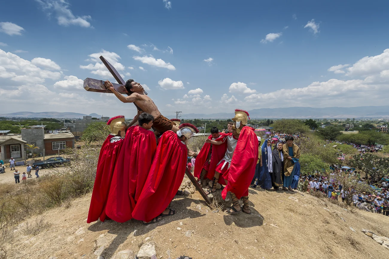 Pasión de Cristo, Animas Trujano, Oaxaca, México.